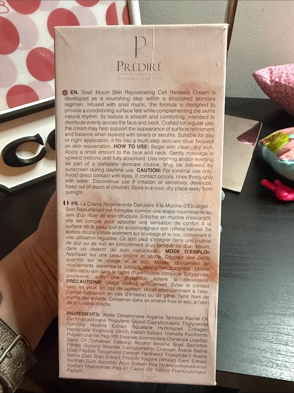 Snail Mucin Skin Rejuvenating Cream